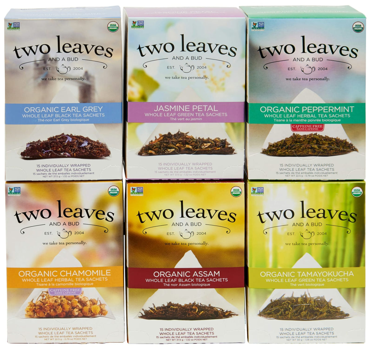 Two Leaves And A Bud Two Leaves Retail Box Variety