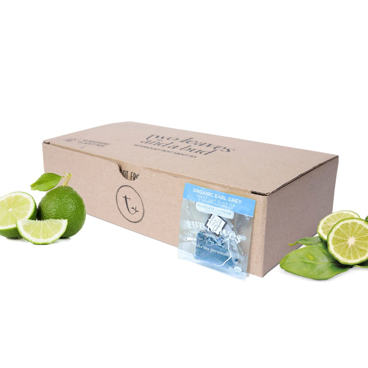 Two Leaves And A Bud Organic Earl Grey - 100ct Box