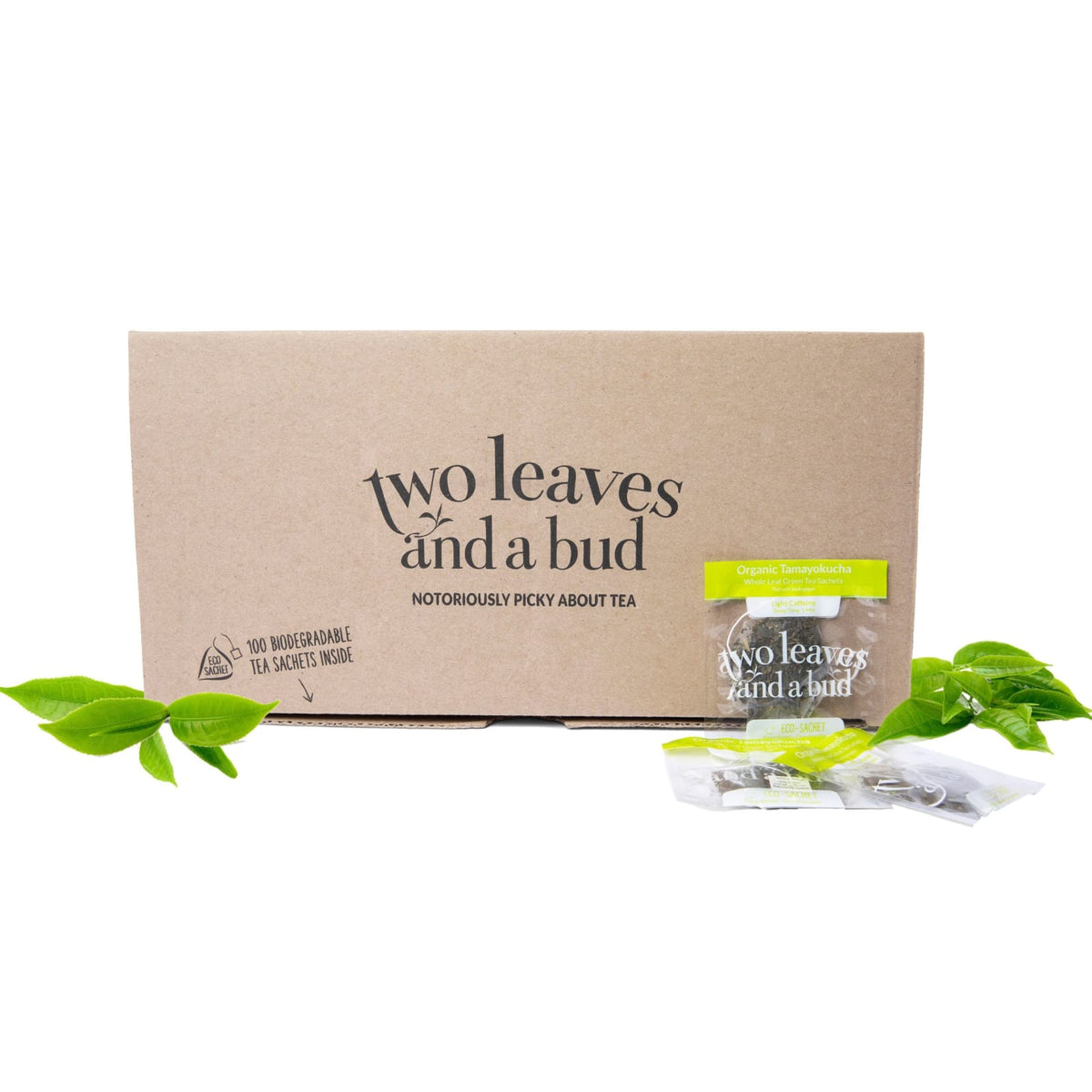 Two Leaves And A Bud Organic Tamayokucha - 100ct Box