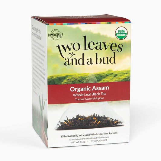 Two Leaves And A Bud Organic Assam Breakfast - 15ct Box