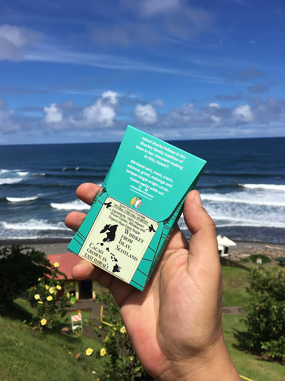 10-Year Whiskey Infused 71% Hawaii Grown Chocolate w/ Hawaii Sea Salt 860004475903