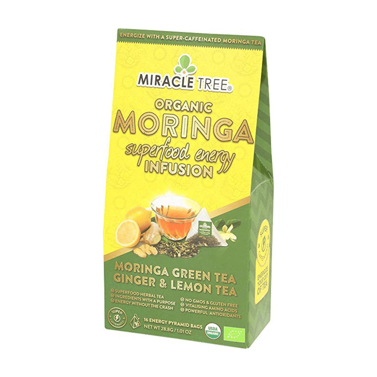 Organic Moringa Energy Tea, 16ct MT-GGL-16