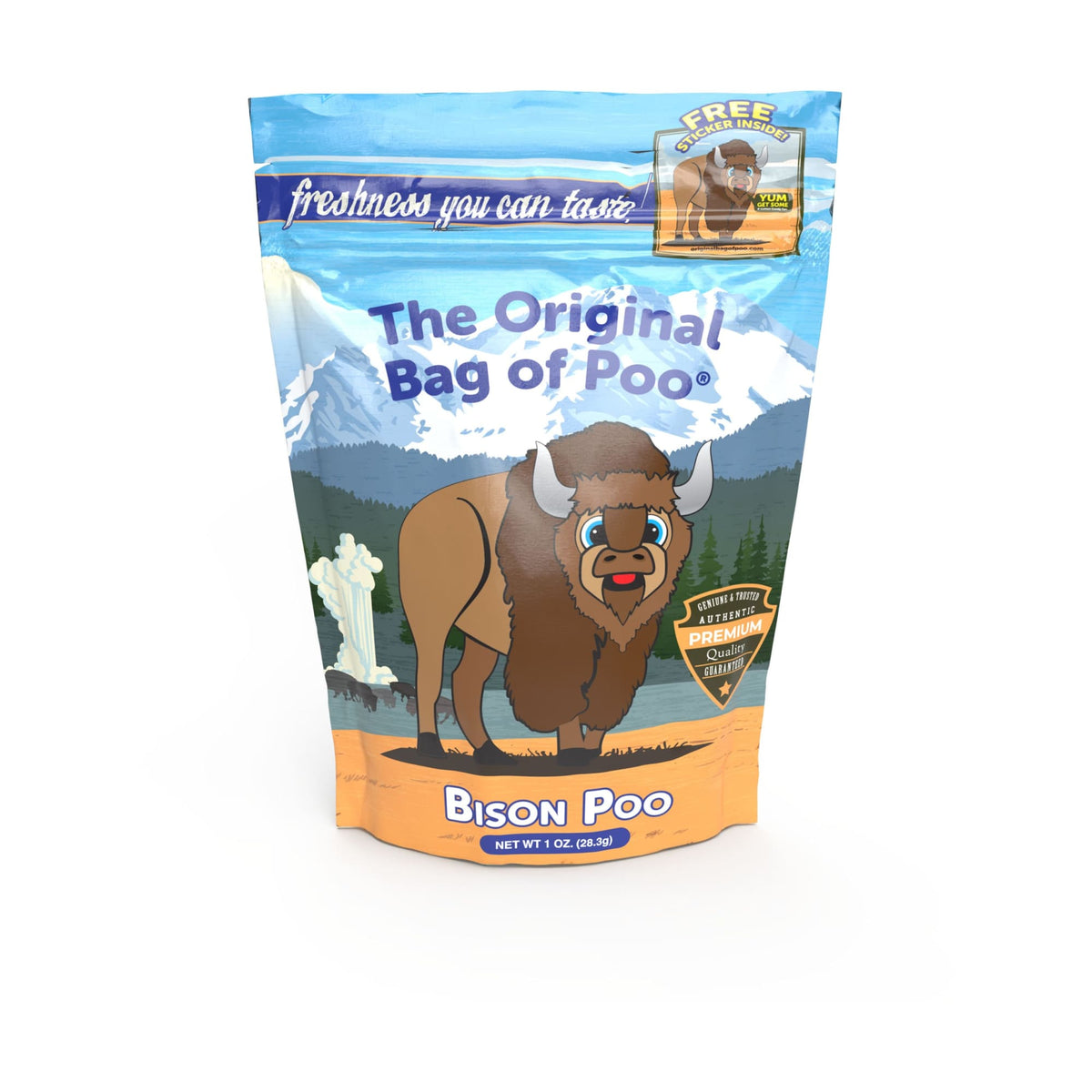 The Original Bag of Poo - Bison Cotton Candy 24001-CS