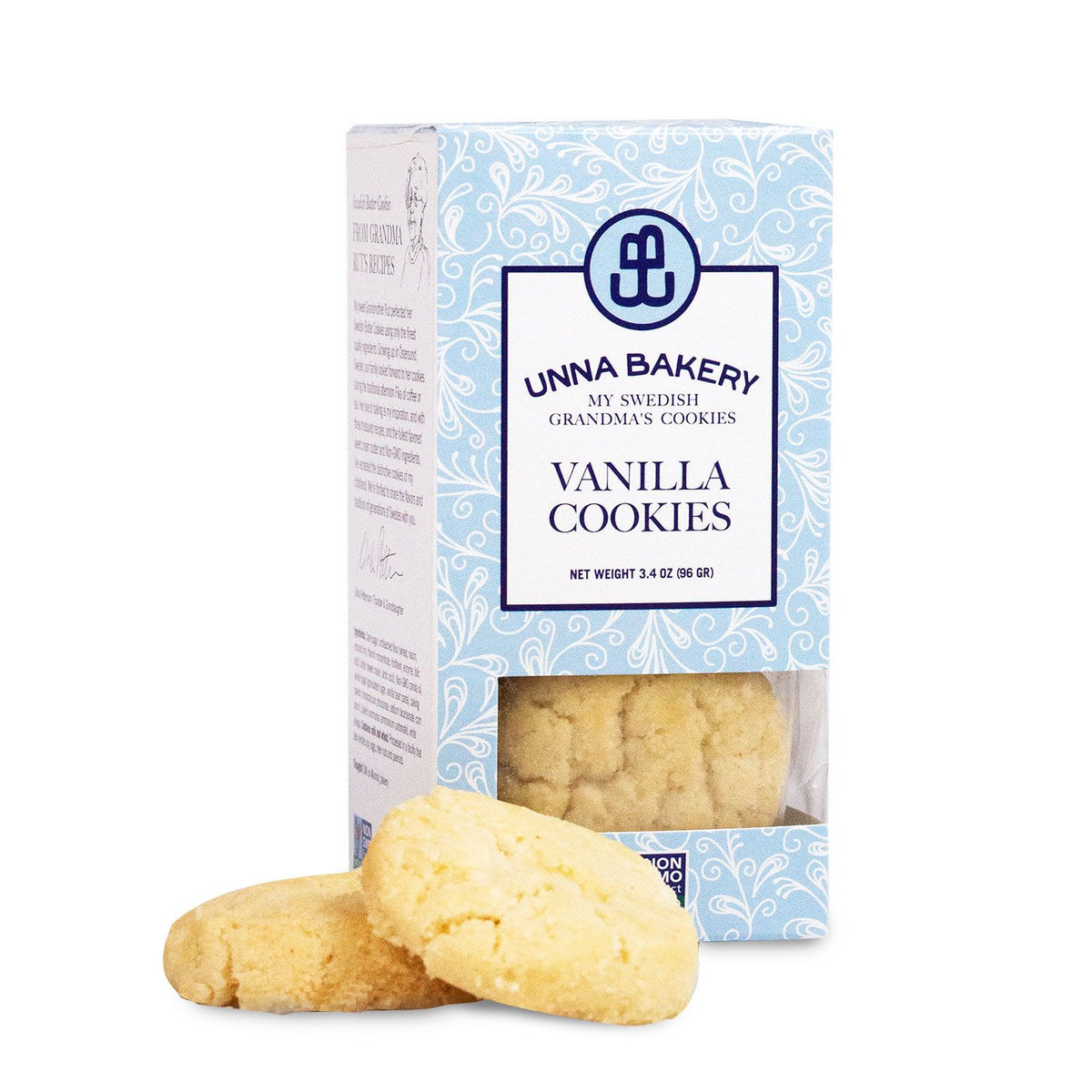 Unna Bakery Cookies - Box, Vanilla Dream
