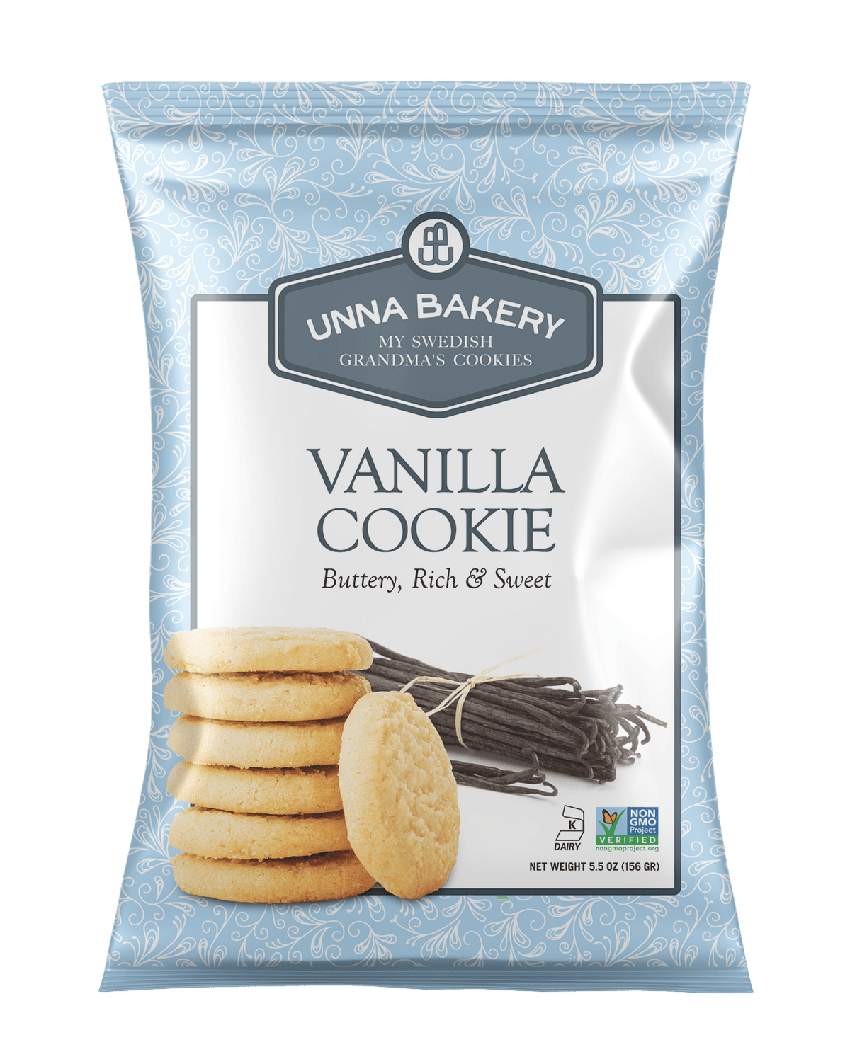 Unna Bakery Cookies - Bag, Vanilla Dream