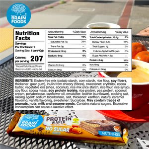 Brain Foods Wafers 13800501316792 144 ct Case