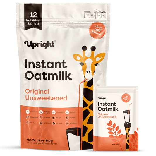 Upright Instant Oatmilk - Original Unsweetened, Single Serving
