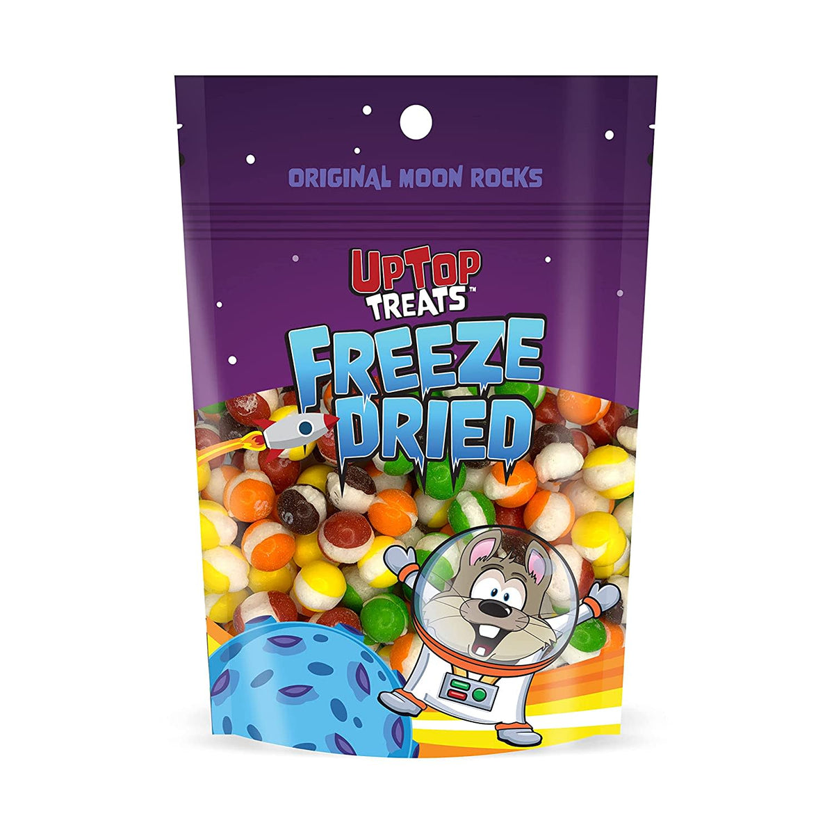 UpTop Treats Moon Rocks - Freeze Dried Candy - Case - Original