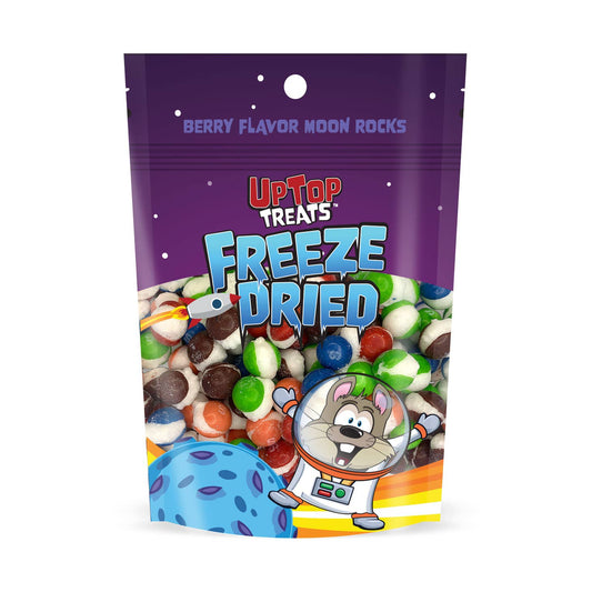UpTop Treats Moon Rocks - Freeze Dried Candy - Case - Berry