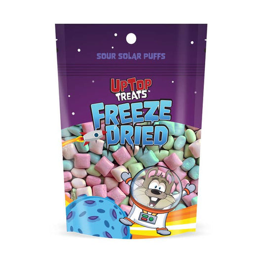 UpTop Treats Sour Solar Puffs - Freeze Dried Candy