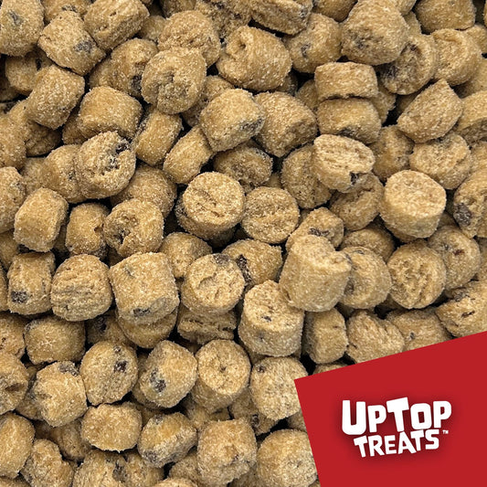 UpTop Treats Bulk Candy - Freeze Dried - Peanut Butter Chocolate Chip Cookie Dough