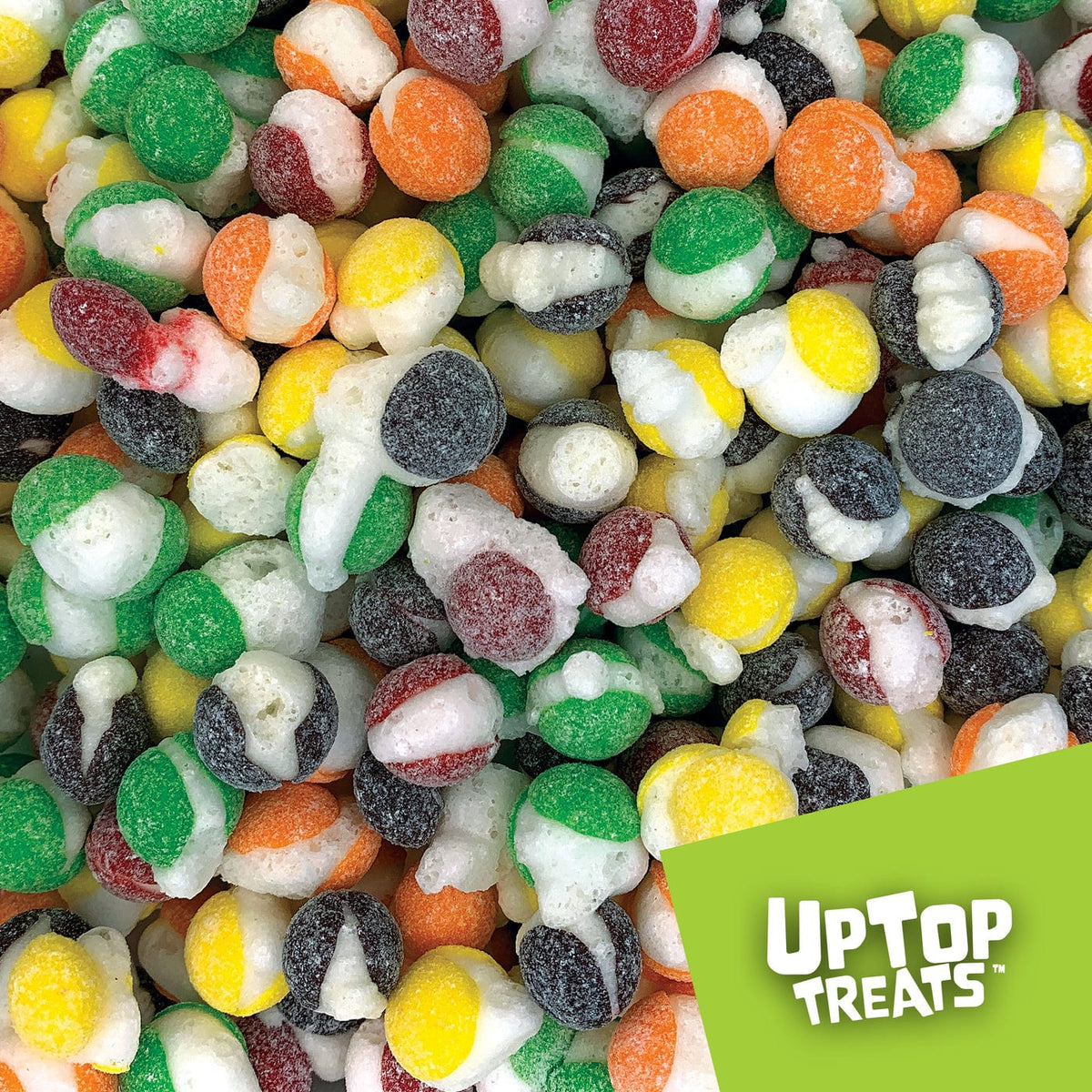 UpTop Treats Bulk Candy - Freeze Dried - Sour Skittles®