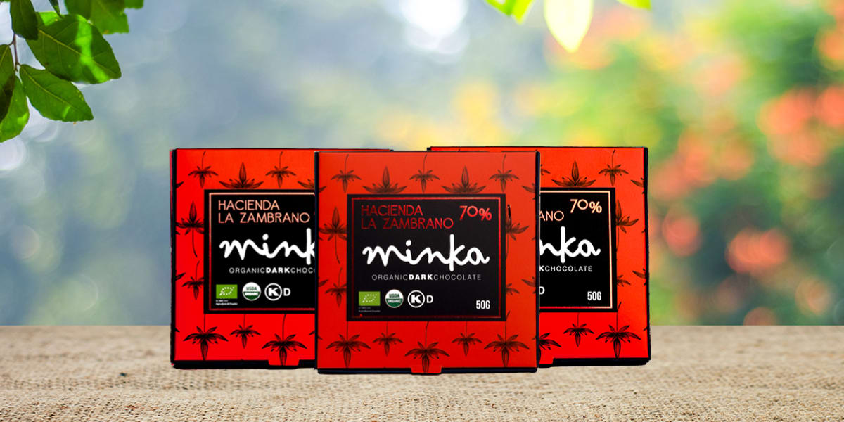 Organic Dark Chocolate 70% La Zambrano Farm - Single Origin Collection