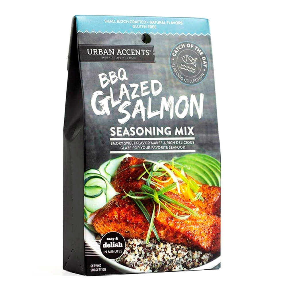 Urban Accents BBQ Glazed Salmon Seasoning Mix — 1 oz