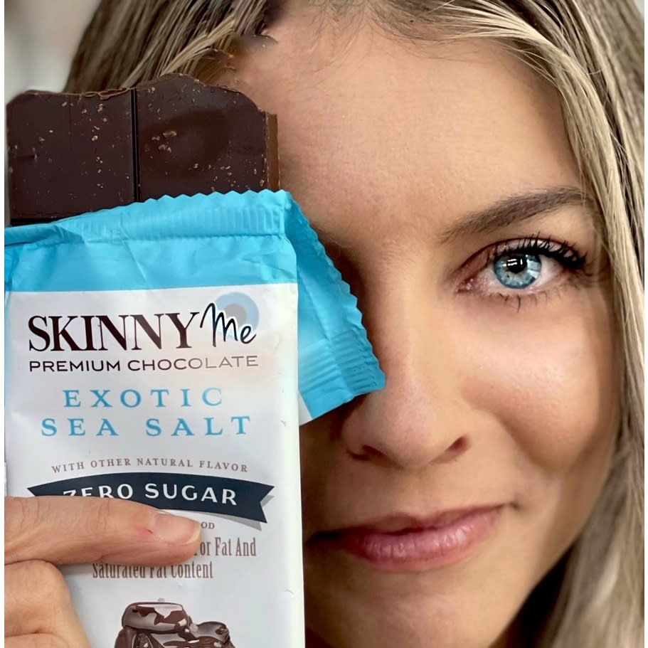 SkinnyMe Exotic Sea Salt Dark Bar 2-59886