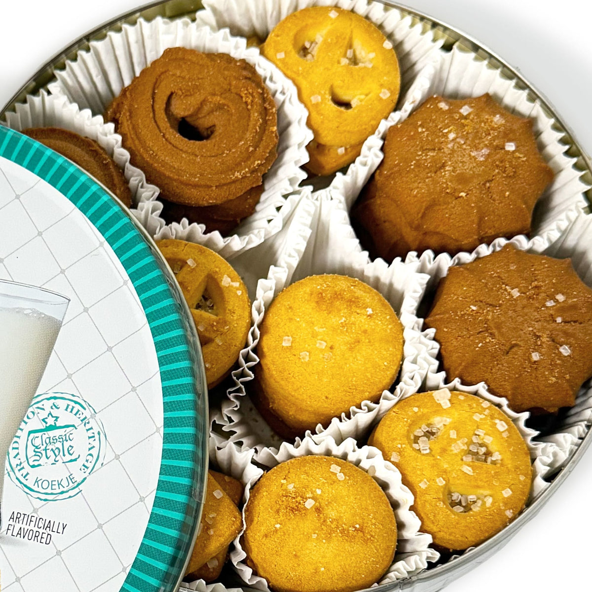 12oz Embossed Got Milk Cookie Tin GMBWBC12-12-V2