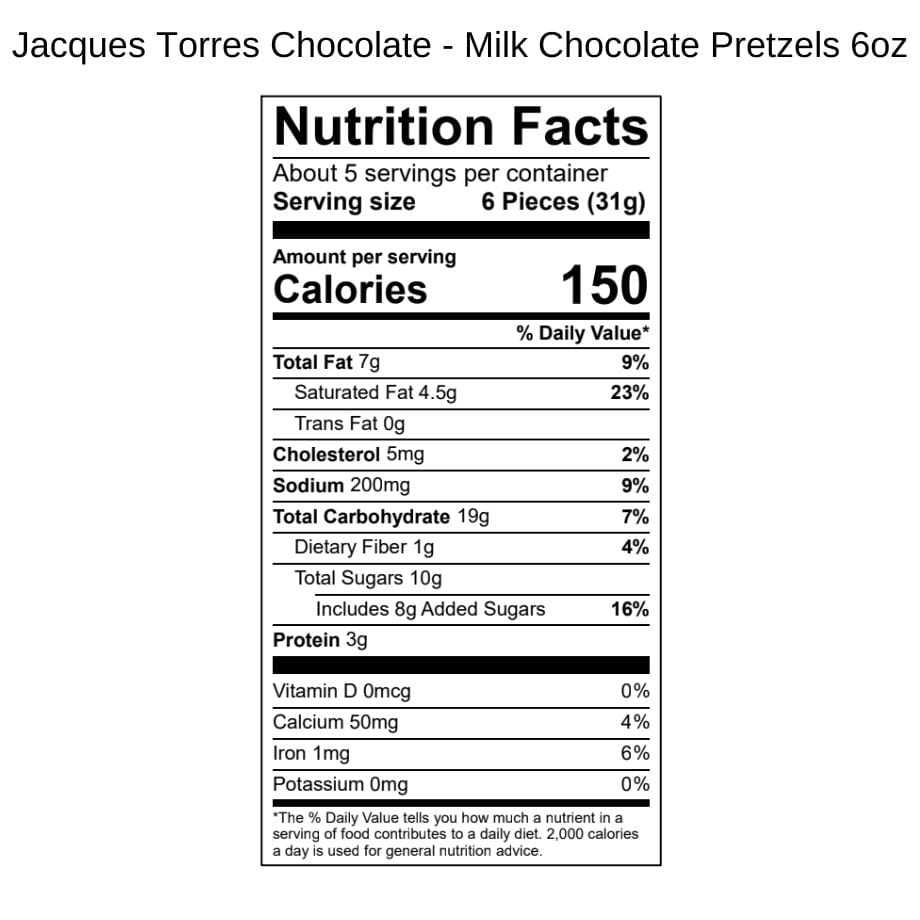 Milk Chocolate Pretzels 10188