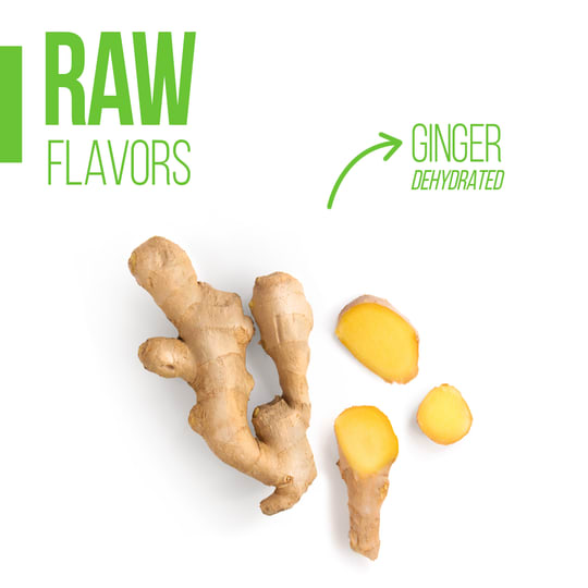 Organic Raw Chocolate Bar - 77% with Ginger - Raw Collection