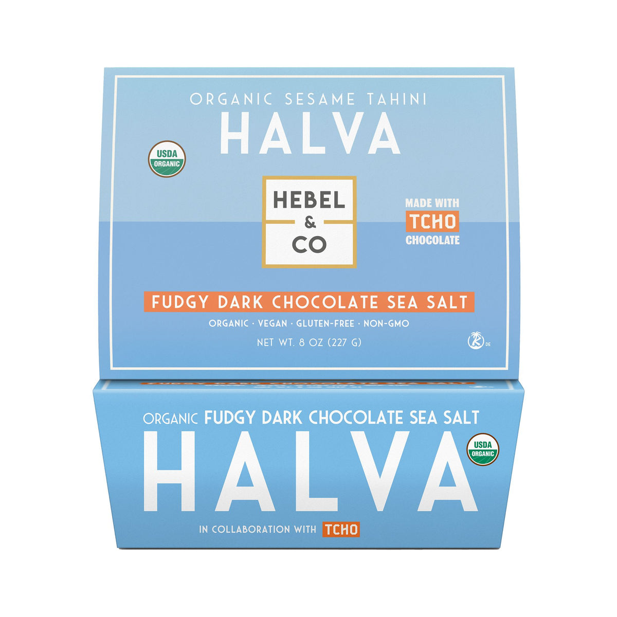 Fudgy Dark Chocolate Sea Salt Organic Sesame Tahini Halva 850000189263