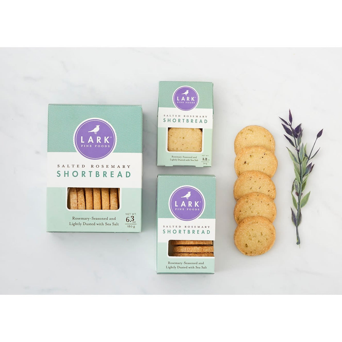 Salted Rosemary Shortbread 3SRS