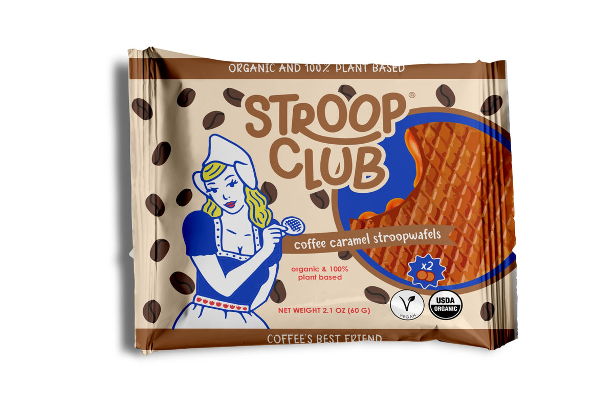 Organic and Plant Based Stroopwafel 2-Pack COF12X2MC