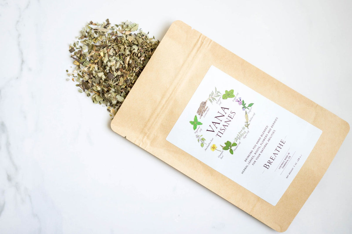 Vana Tisanes Breathe Herbal Tea - 1oz