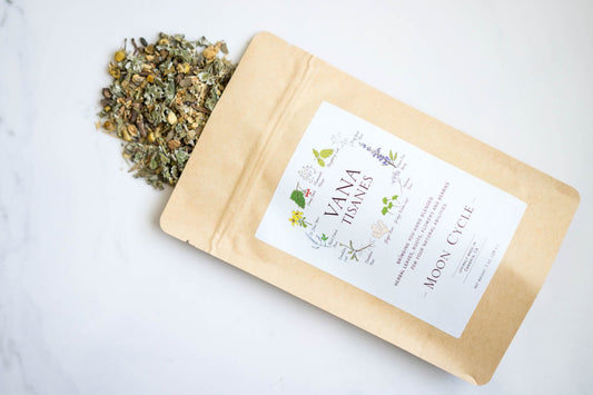 Vana Tisanes Moon Cycle Herbal Tea - 1oz