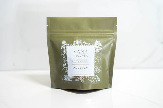 Vana Tisanes Allergy | Fine Plant & Mushroom Powder - 2oz