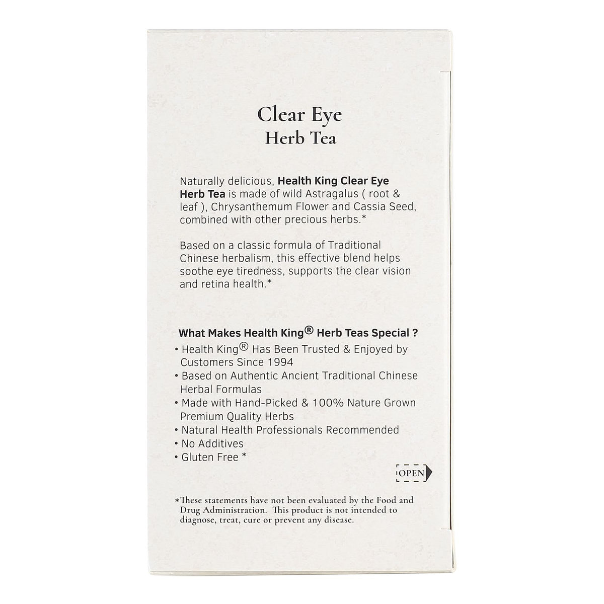 Clear Eye Herb Tea