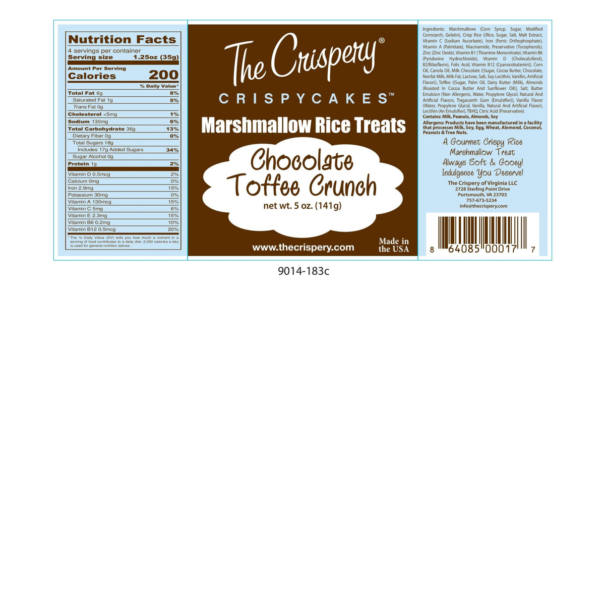 Chocolate Toffee Crunch CTC1