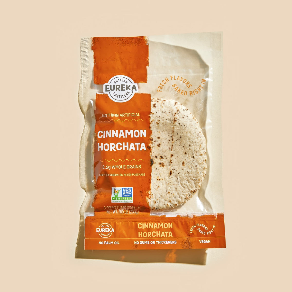 Flour Tortillas (6 inch, 8 Count) Cinnamon Horchata