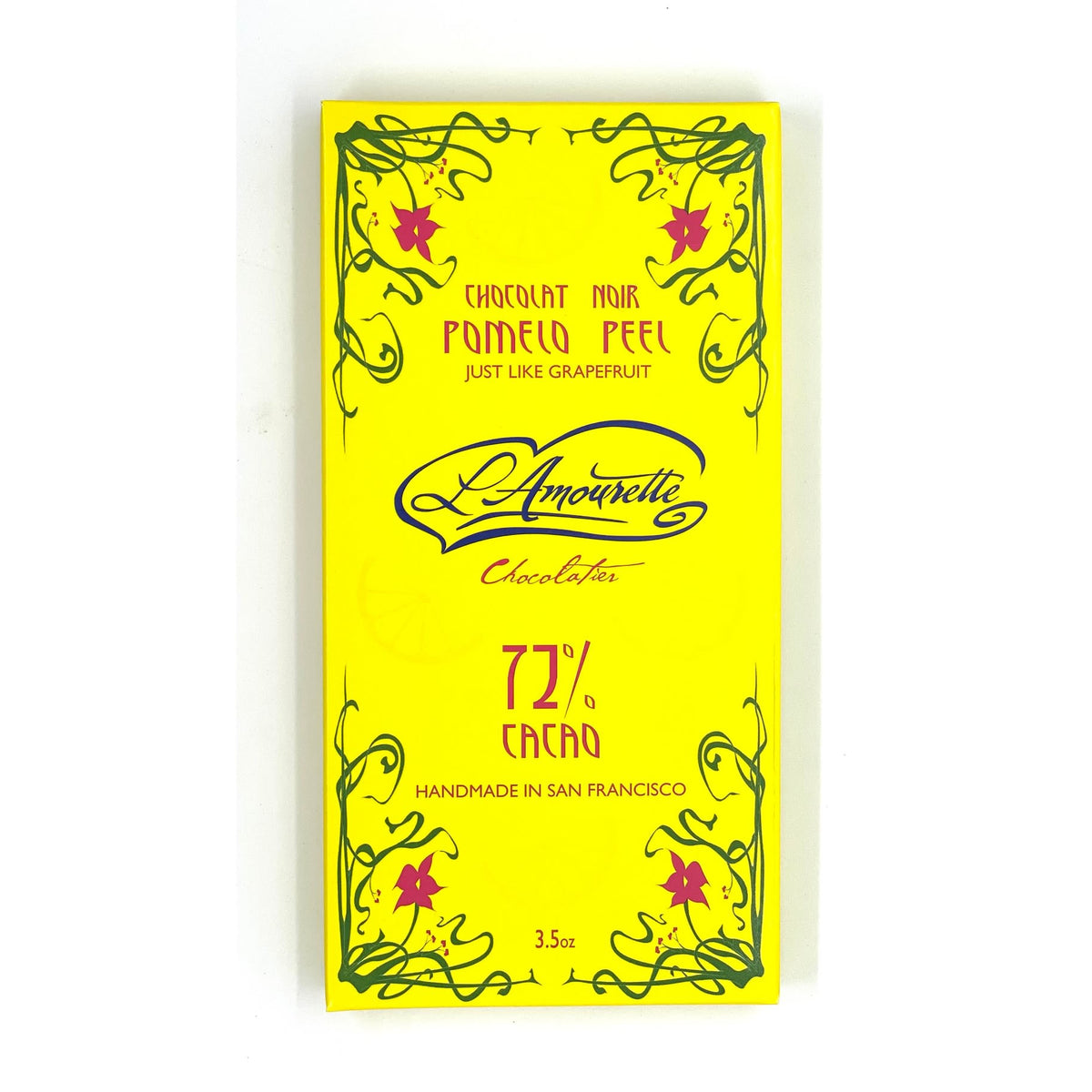 72% Dark Chocolate with Pomelo Peel (Natural) 854644003107