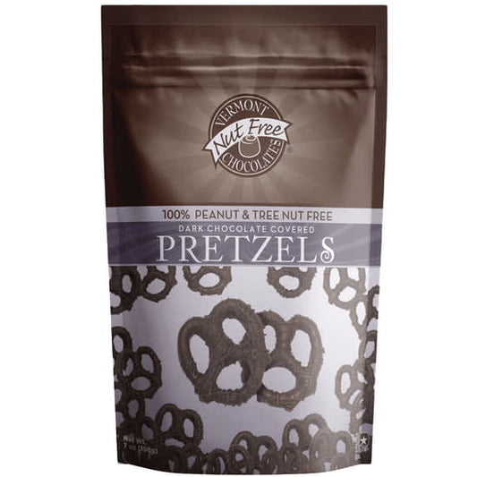 Vermont Nut Free Chocolates 5oz Chocolate Pretzels - Dark