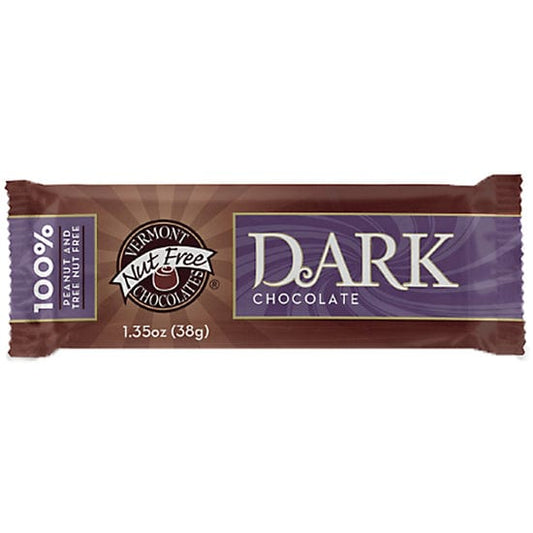 Vermont Nut Free Chocolates Small Chocolate Bar - Dark
