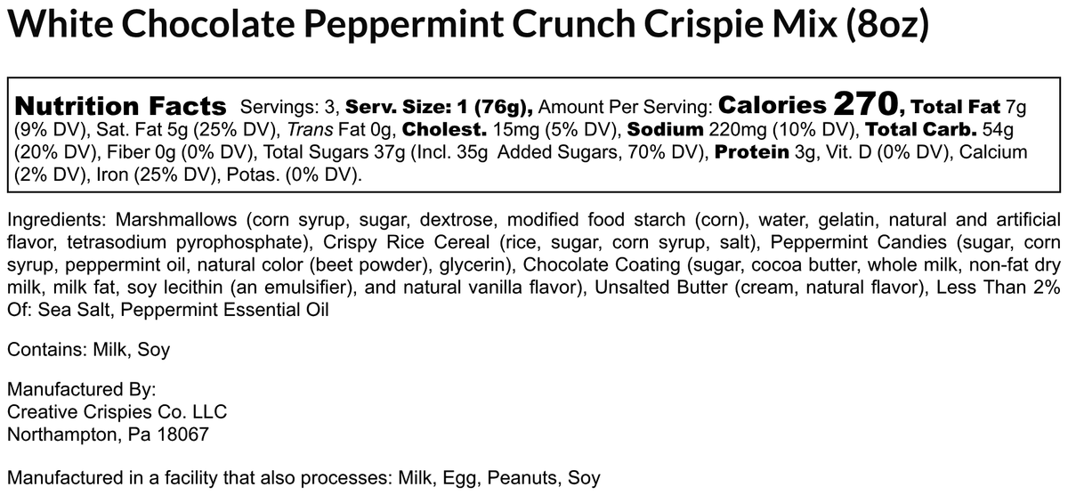 Seasonal Sprinkles Crispie Clusters 00850035099247