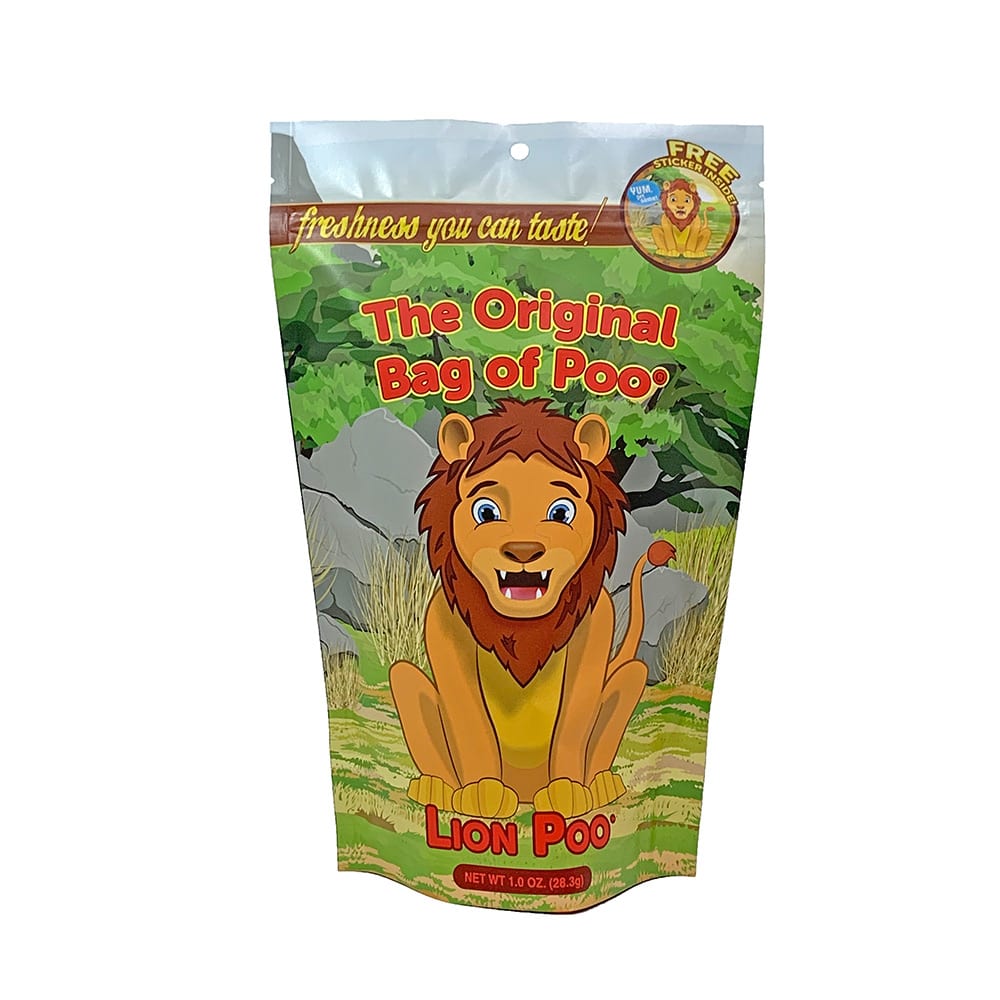 The Original Bag of Poo - Lion Cotton Candy 11001-cs