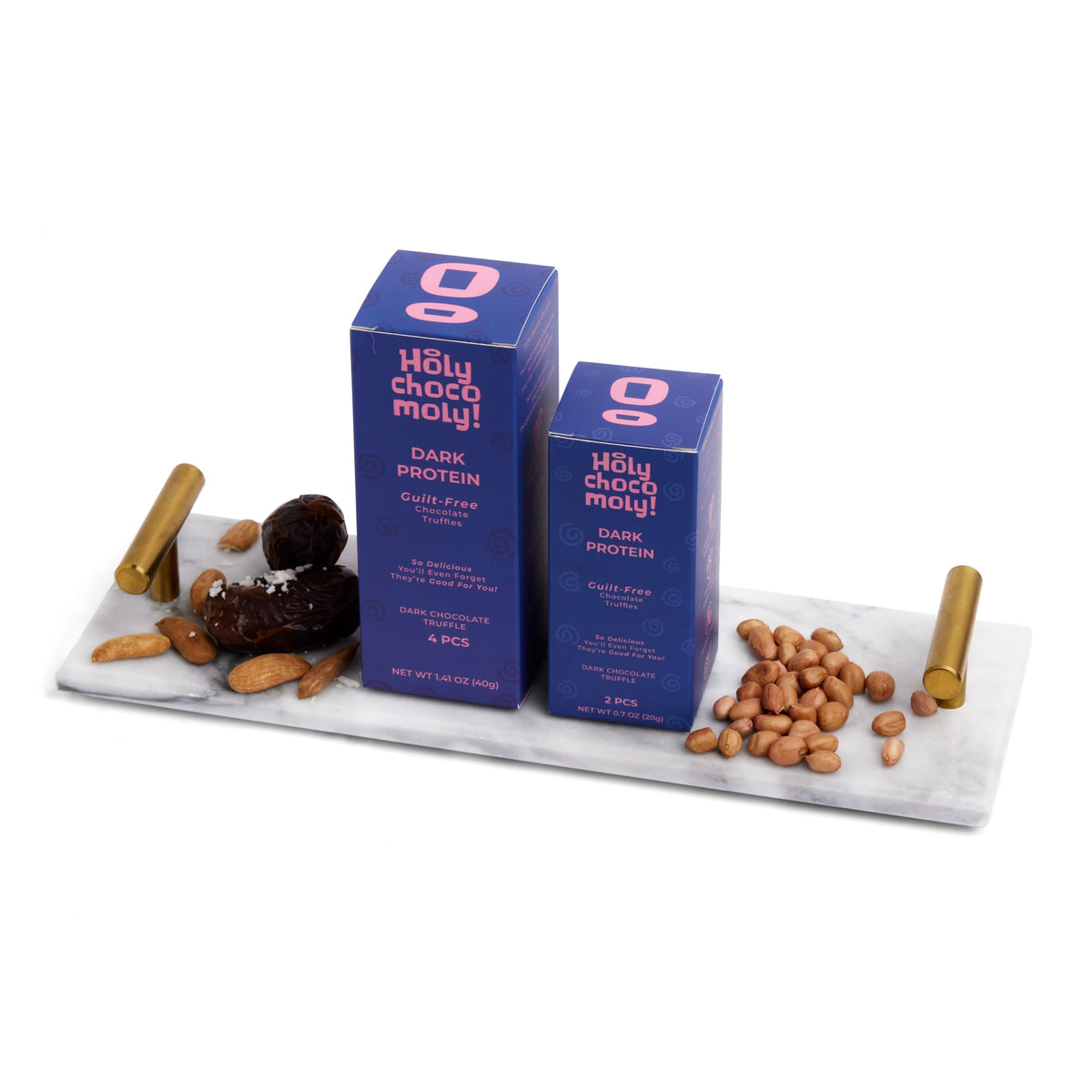 Mini Chocolate Truffle Box - 2ct Boxes HC-US-MIN-2PA-DAR-CAS