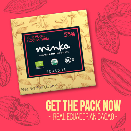 Organic Dark Chocolate Bar 55% El Refigio Farm - Single Origin Collection