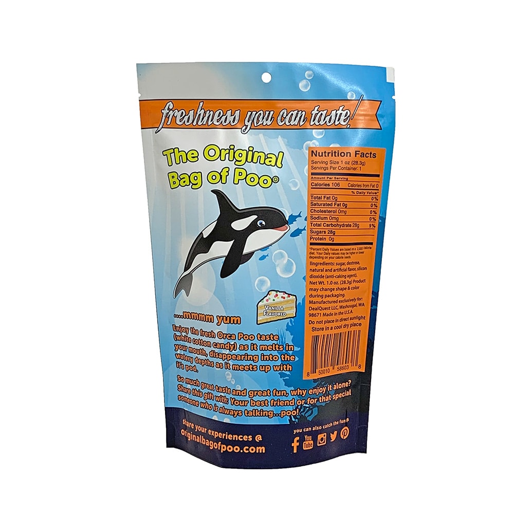The Original Bag of Poo - Orca Cotton Candy 13001-cs