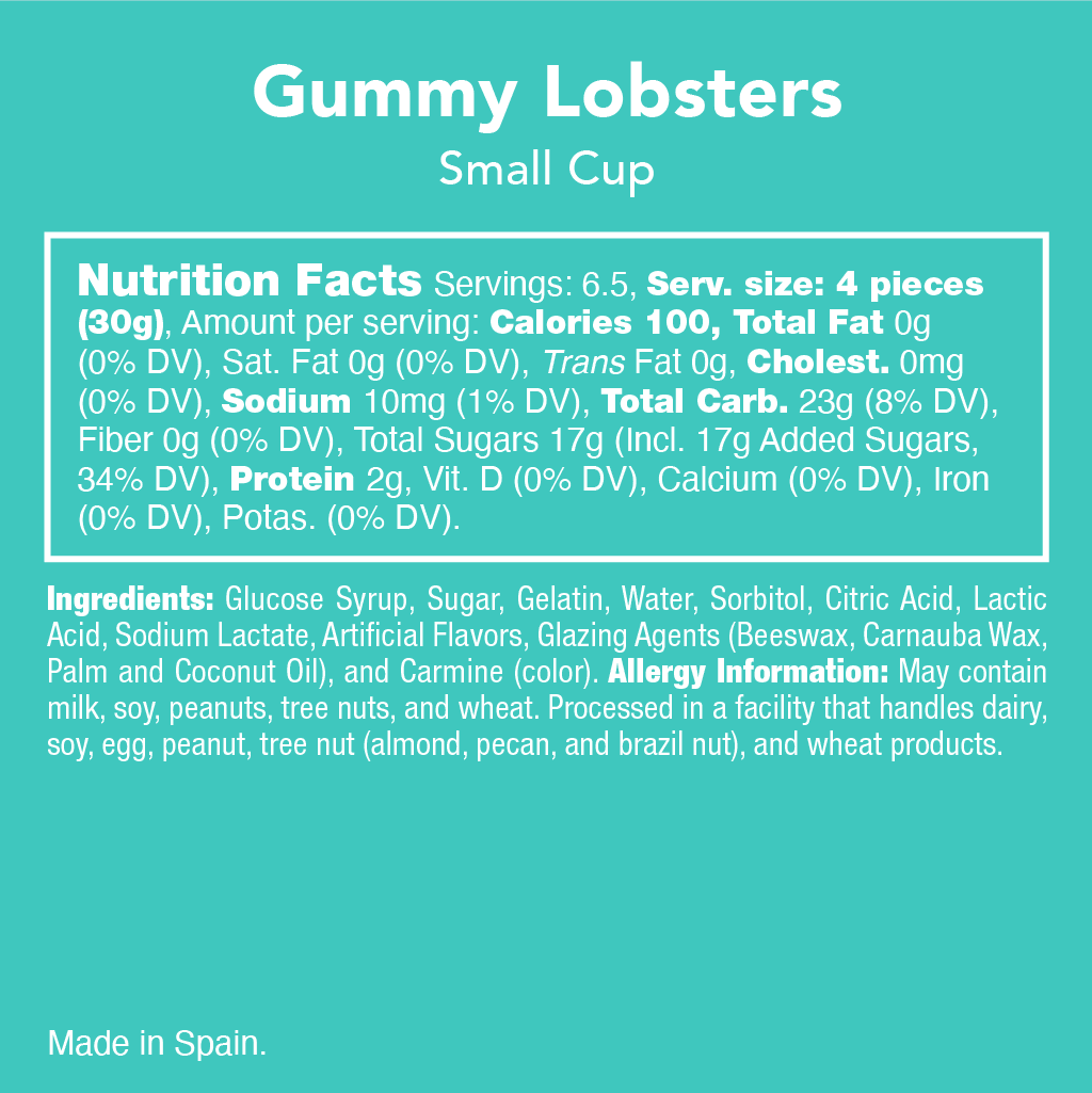 Gummy Lobsters RSGM22-02-24