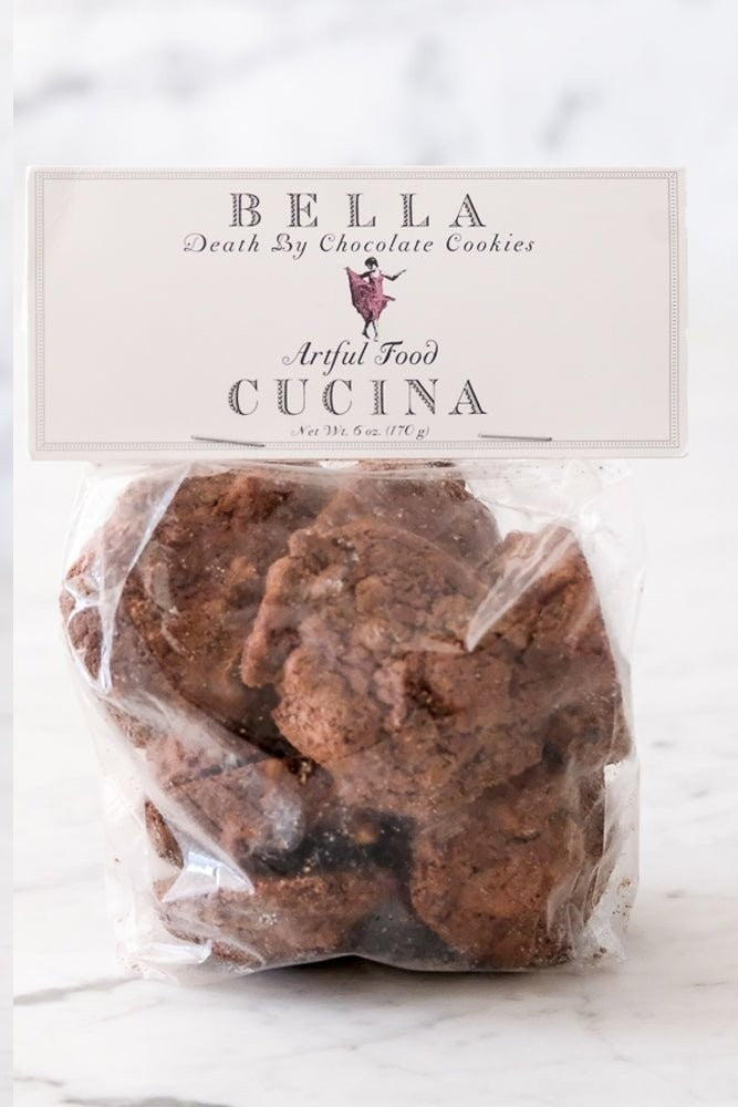Bella Cucina Death by Chocolate Cookies, front of the package