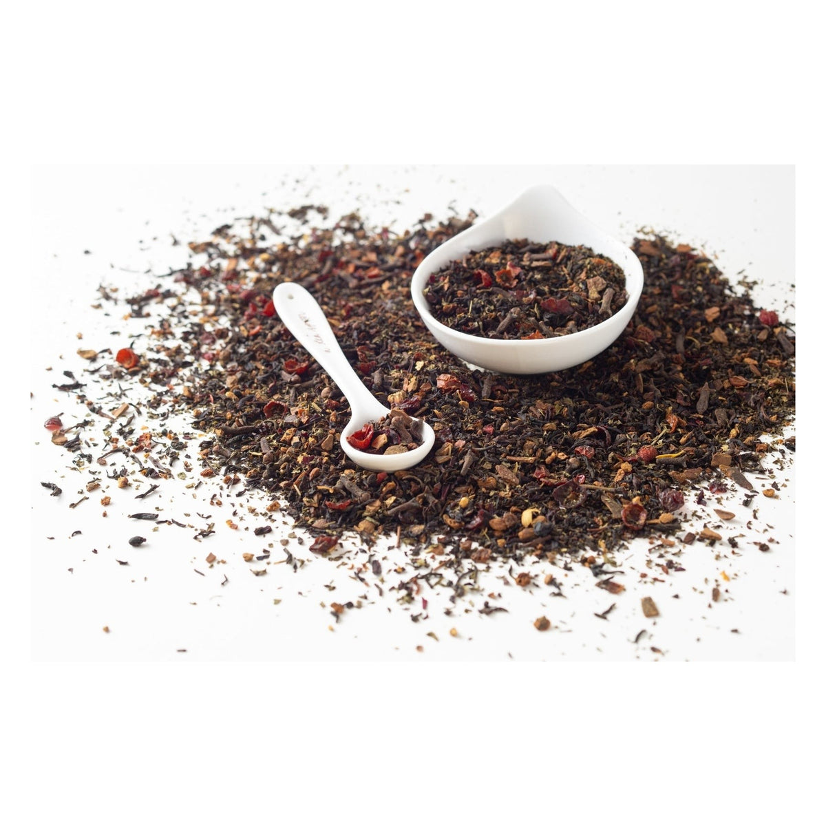Bespoke Provisions Holiday Tea, Loose Leaf styled on a table