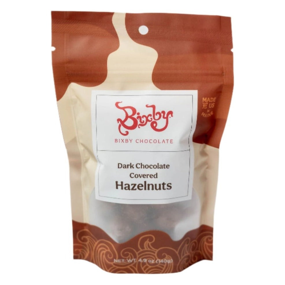 Bixby Chocolate Panned Chocolate Nuts, front of the package