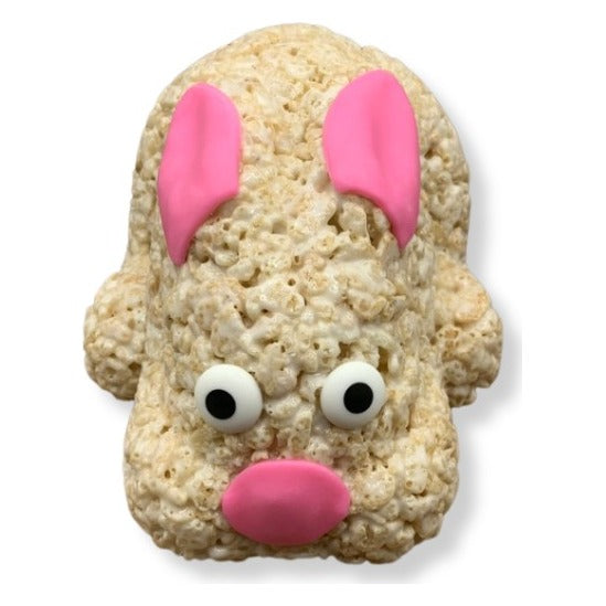 Creative Crispies Co. Easter Bunny XL Rice Crispie Treat, front of the package