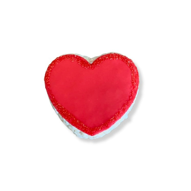 Creative Crispies Co. Heart with Sugar Rice Crispie Treat, front of the package