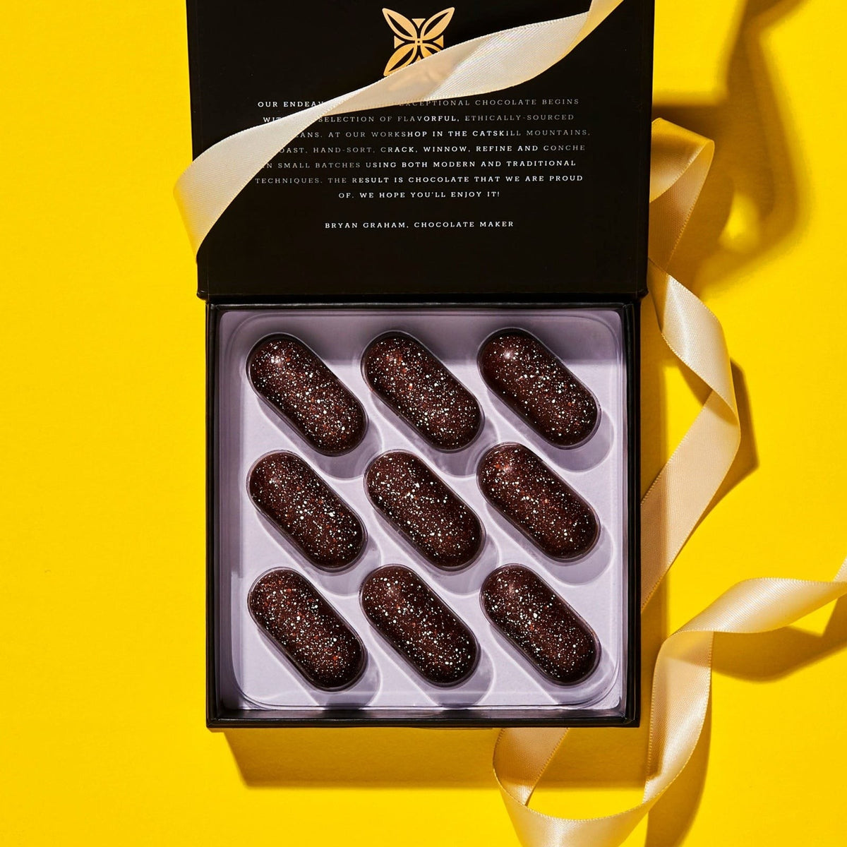 Fruition Chocolate Works Brown Butter Bourbon Caramels, front of the package