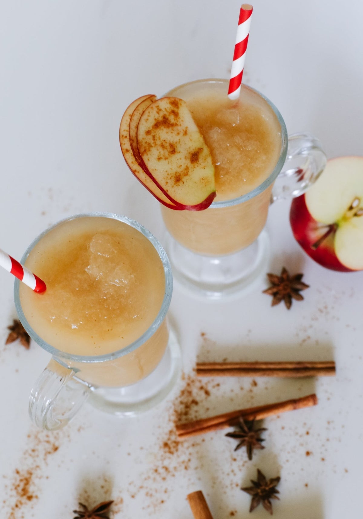 Lush Wine Mix Apple Toddy Cocktail Mix styled on a table