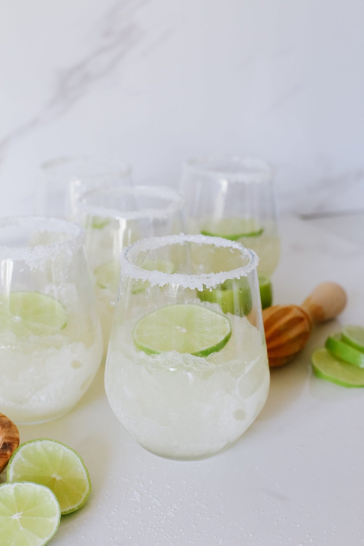 Lush Wine Mix Margarita Cocktail Mix styled on a table