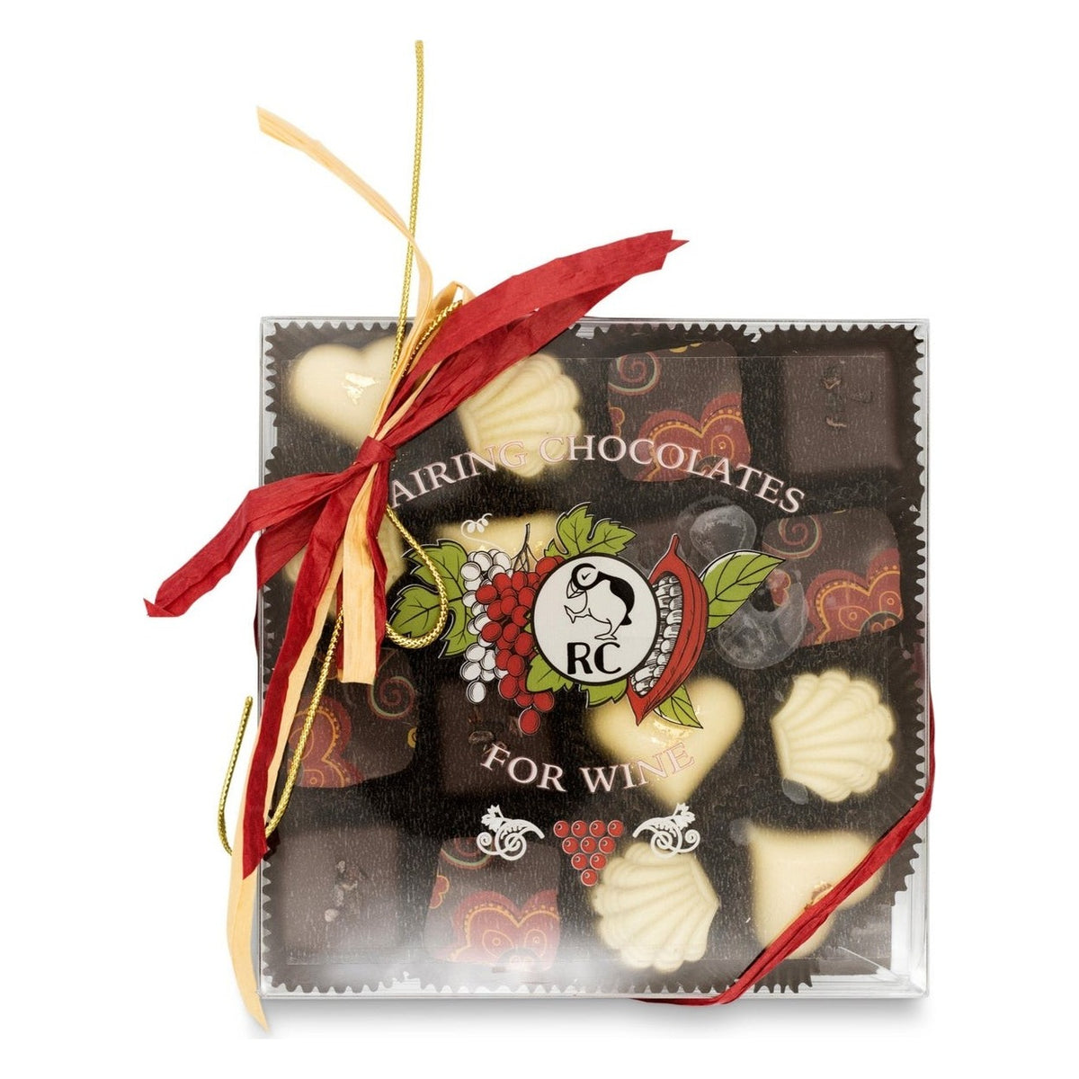 Ragged Coast Chocolates Wine Pairing Chocolates, front of the package