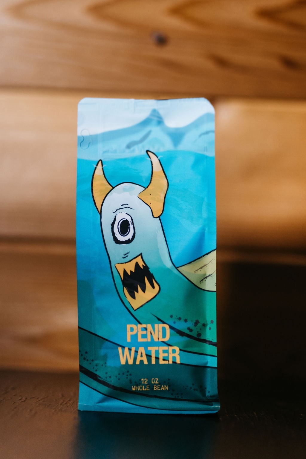 Scotchman's Coffee Pend Water Whole Bean Coffee, front of the package